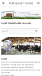 Mobile Screenshot of fullquiverfarmstexas.com